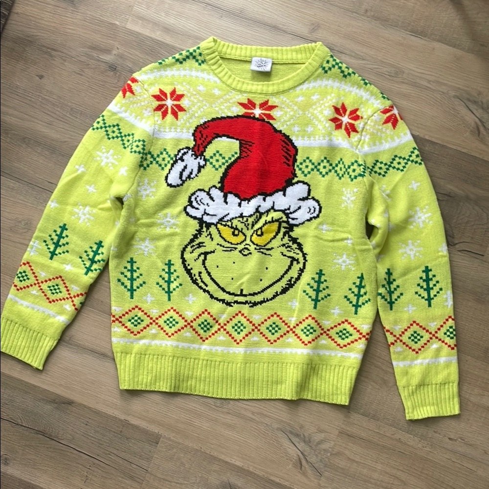 Grinch Christmas Sweater - Green